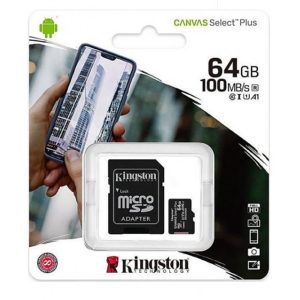 Card de memorie MicroSD Kingston Canvas Select Plus