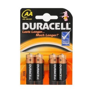 Baterie alcalina Duracell Basic AA sau R6 cod 81480573 blister cu 4bc